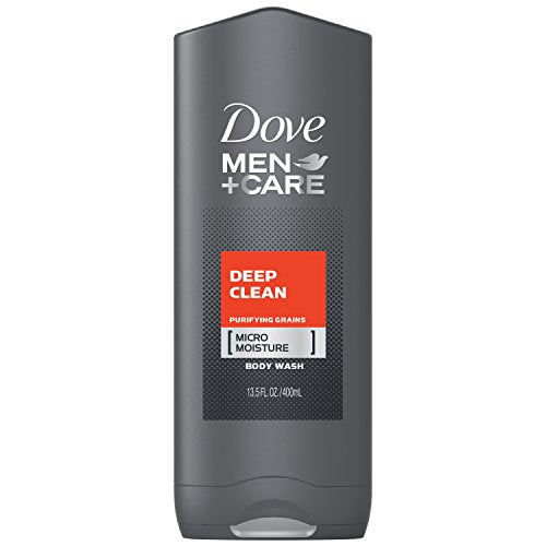 Dove Men+Care Body and Face Wash, Deep Clean 13.5 oz