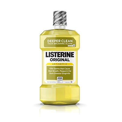 Listerine Antiseptic Mouthwash, Original, 1 Liter