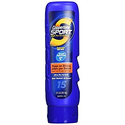 Coppertone Sport Sunscreen Lotion SPF 15 8 OZ - Buy Packs and SAVE