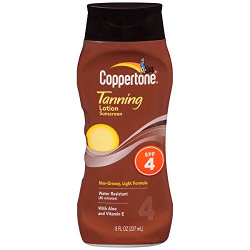 Coppertone Sunscreen Lotion, SPF 4 - 8 fl oz