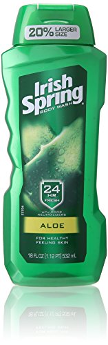 Irish Spring Body Wash, Aloe, 18 Fl Oz