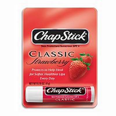 Chapstick Lip Balm Spf 4, Strawberry - 0.15 Oz 24 Ea