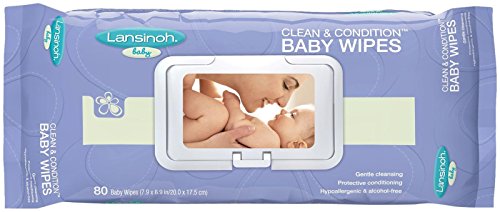 Lansinoh Baby Wipes - 80 ct