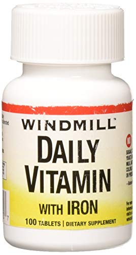 DAILY VITAMIN TB W/IRON WMILL Size: 100