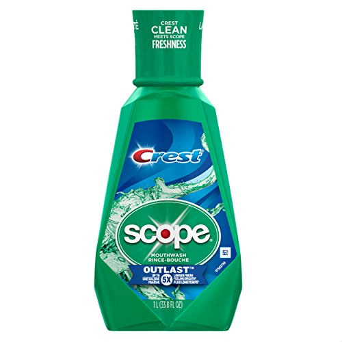 Crest Scope Outlast Mouthwash, 1 l