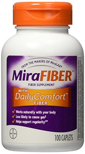 Mirafiber Caplets, 100 Count