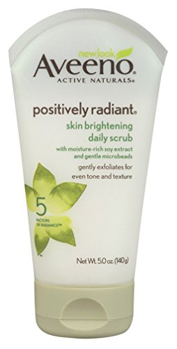 Aveeno Positively Radiant Brightening Daily Scrub 5 Ounce (145ml) (2 Pack)