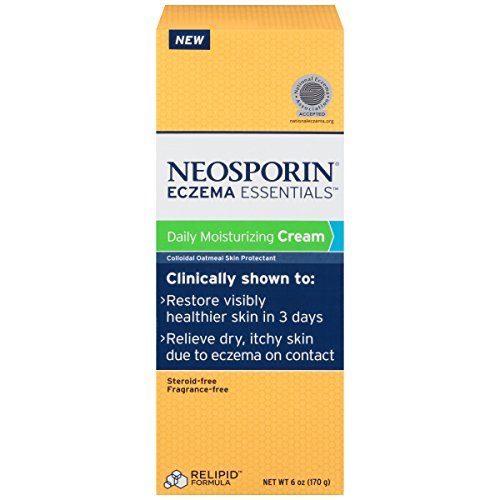 Neosporin Eczema Essentials Daily Moisturizing Cream, 6 Oz - Buy Packs and SAVE