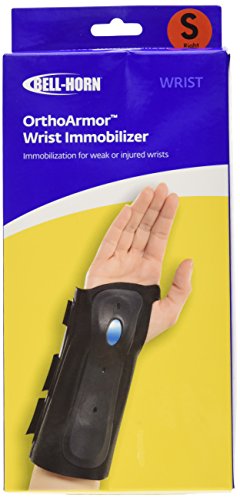 Bell-Horn OrthoARMOR Wrist Support Brace, Right Hand, Small