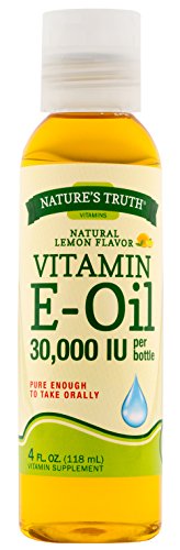 Nature's Truth Vitamin E Oil Liquid, 4 Fluid Ounce