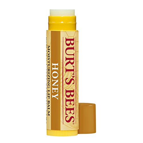 Burt's Bees 100% Natural Moisturizing Lip Balm, Honey with Beeswax - 1 Tube