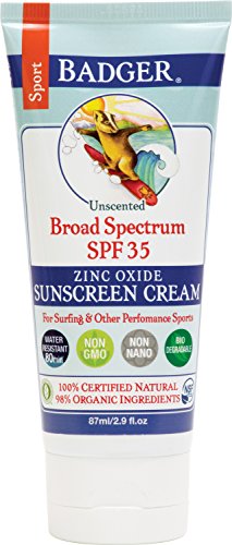 Badger SPF 35 Sport Sunscreen Cream - 2.9 fl oz Tube