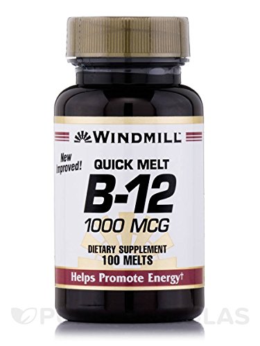 Windmill B-12 1000 Mcg Tabs 100's Windmill *New Quick-melt*