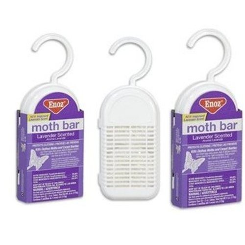 6OZ Moth Bar/Hanger - pack of 3