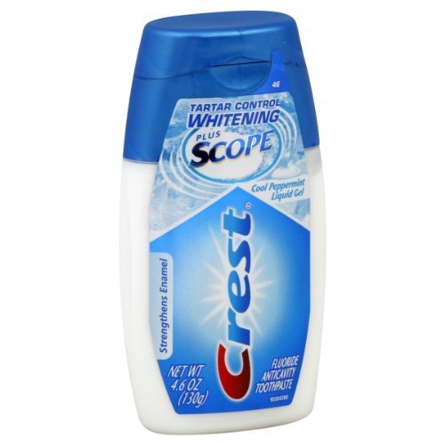 Crest Complete Plus Scope Liquid Gel Toothpaste - Minty Fresh 4.6 Oz