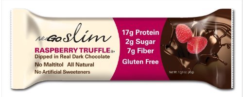 NuGO Slim Raspberry Truffle, 1.59-Ounce  - Buy Packs and SAVE