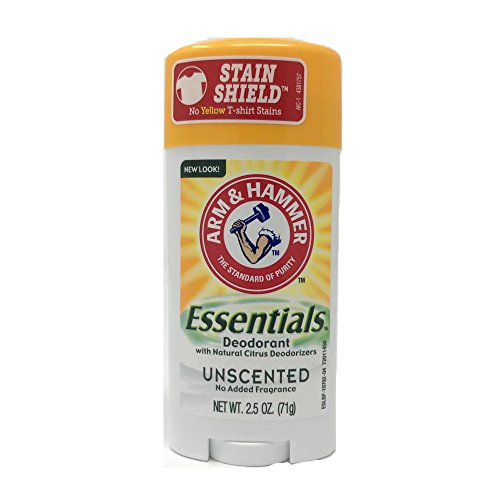 Arm & Hammer Essentials Deodorant with Natural Deodorizers, Unscented - Buy Packs and SAVE