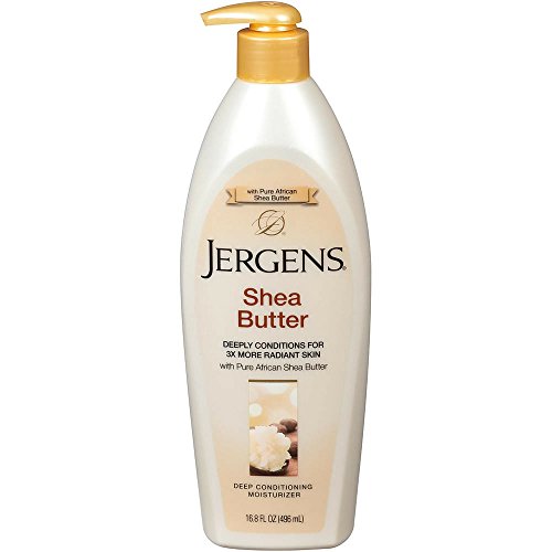 Jergens Shea Butter 16.8 Ounce Pump (498ml) (2 Pack)