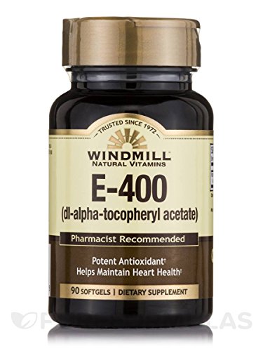 Vitamin E SFGL 400 IU SYN WMILL Size: 90