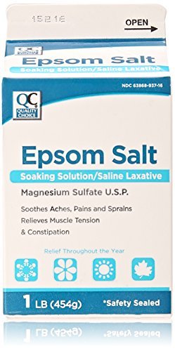 Quality Choice Epsom Salt, 1 Pound - Buy Packs and Save