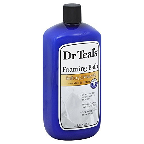 Dr. Teal's 34 oz. Soften & Nourish Foaming Bath with Milk & Honey