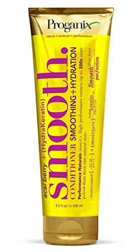 Proganix Hydrakeratin Smooth Conditioner, Acai Berry, 8.5 Ounce