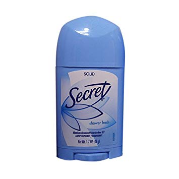 Secret Anti-Perspirant Deodorant Solid Shower Fresh - 1.7 oz - Buy Packs and SAVE