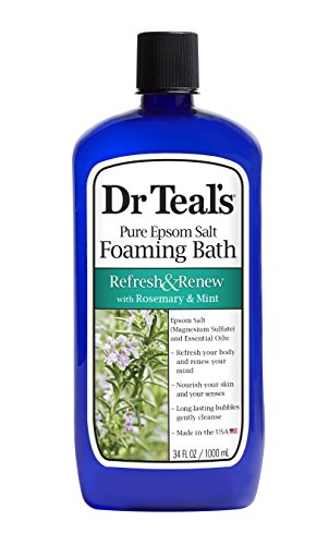 Dr Teal's Foaming Bath, Rosemary and Mint, 34 Ounce