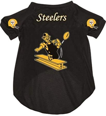 Pittsburgh Steelers Pet Dog Football Jersey MEDIUM