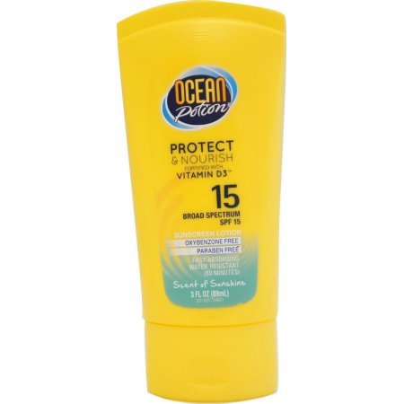 Ocean Potion, Sunscreen Lotion SPF 15, 3 Oz