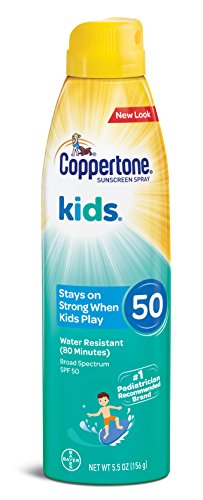 Coppertone KIDS Sunscreen Continuous Spray SPF 50 (5.5-Ounce)