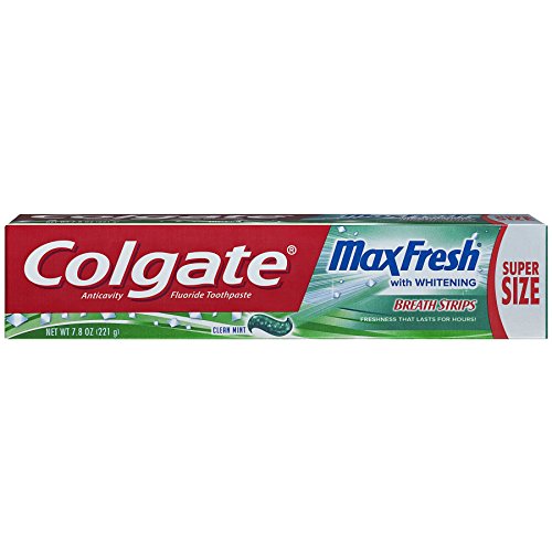 Colgate Maxfresh Cool Mint Whitening Toothpaste, 7.8 Ounce