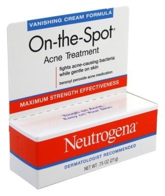 Neutrogena On-The-Spot Acne Treatment Vanishing Cream Formula 0.75 oz