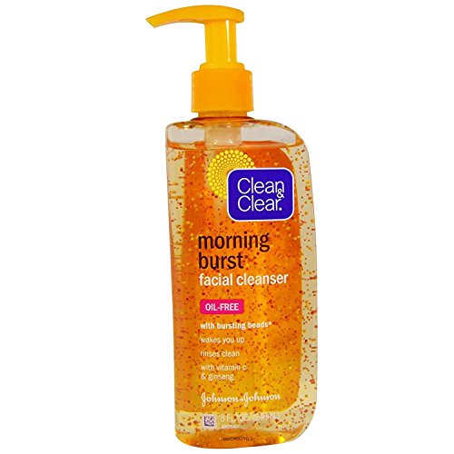 Clean & Clear Morning Burst Facial Cleanser with Bursting Beads (8 fl oz)