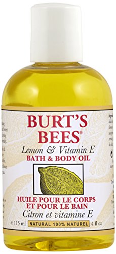 Burt's Bees: Lemon & Vitamin E Bath & Body Oil, 4 oz