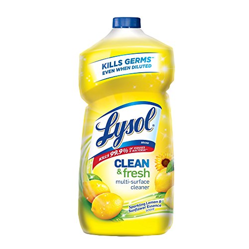 Lysol Clean & Fresh Multi-Surface Cleaner, Lemon & Sunflower, 28oz