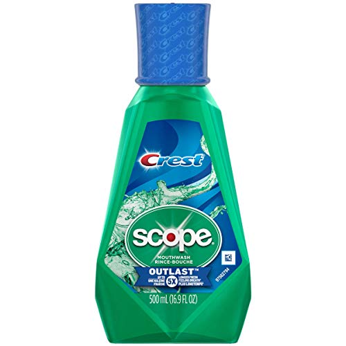 Crest Scope Outlast Mouthwash, 500 ml