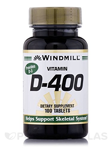 Vitamin D TABS 400IU WMILL Size: 100