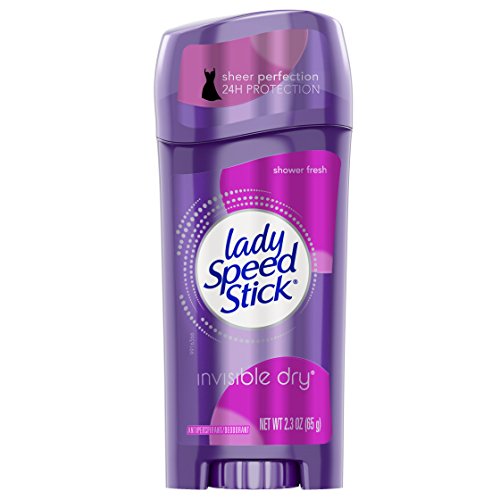 Lady Speed Stick Invisible Dry Antiperspirant Deodorant, Shower Fresh - 2.3 ounce