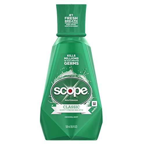 Scope Classic Mouthwash, Original Mint, 16.9 Fluid Ounce