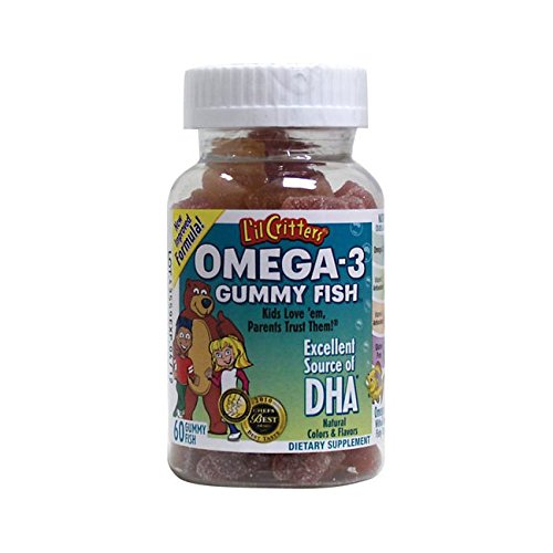 Omega-3 Gummy Fish 60 Gummies Fish Oil