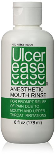 Ulcer Ease Anesthetic Mouth Rinse, 6 fl oz (178 ml)