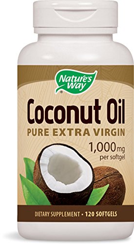 Nature's Way Coconut Oil Soft Gels, 120 Count