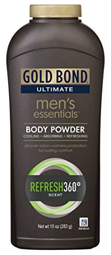 Gold Bond Ultimate Mens Essentials Body Powder, 10 Oz