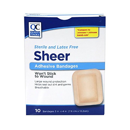 Quality Choice Sheer Adhesive Bandages 3