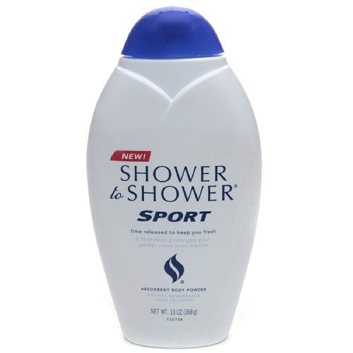 Shower To Shower Absorbent Body Powder-Sport-13 oz