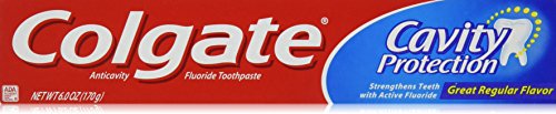 Colgate Cavity Protection Regular Fluoride Toothpaste, 6 oz