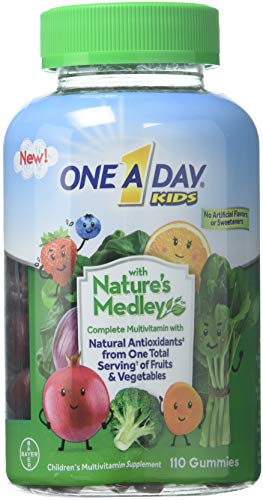 One A Day Kids Gummy Nature's Medley, 110 Count