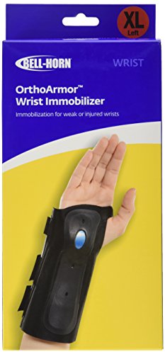 Bell-Horn OrthoARMOR Wrist Support Brace, Left Hand, X-Large