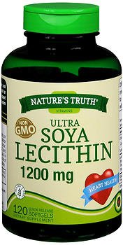 Nature's Truth Ultra Soya Lecithin 1200 mg Quick Release Softgels - 120 ct